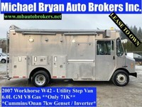 2007 WORKHORSE W42 - UTILITY / STEP VAN *ONLY 71K*