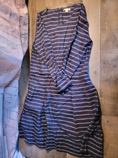 Gap Blue striped long sleeved dress woman's