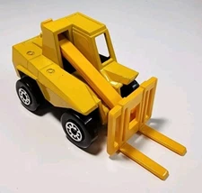 Vintage 1977 Lesney Matchbox SuperFast #48 Yellow Sambron Jacklift 1/64 Diecast