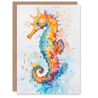 SüßEs Buntes Helles Aquarell Geburtstagskarte