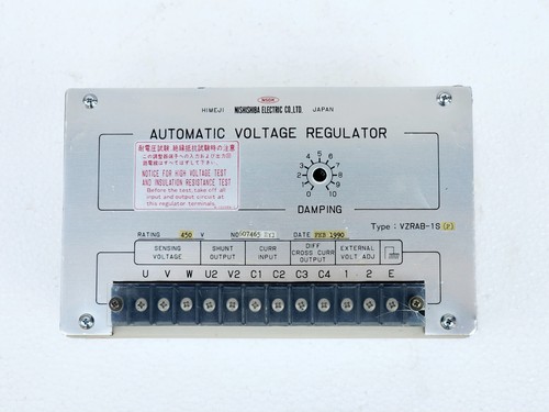 NISHISHIBA VZRAB-1S(P) Automatic Voltage Regulator / NSDK VZRAB-1S(P) AVR - Picture 2 of 8