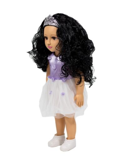 Cinderella USA 18 Inch Girl Doll Brunette. Includes Dress, Shoes and Crown - Picture 3 of 5