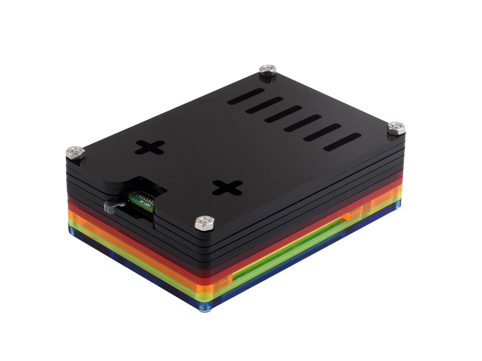 Waveshare Acrylic Case for Raspberry Pi 5 - Thumbnail 4
