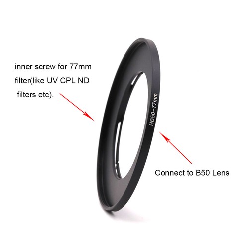 Filter Adapter Ring for Hasselblad B50 Bay 55mm 58mm 62mm 67mm 72mm 82mm - Picture 35 of 40