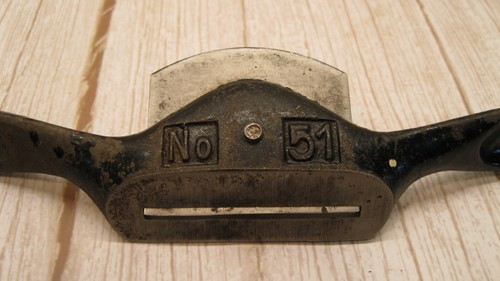 Vintage Stanley No. 51 Spoke Shave Plane - Picture 4 of 6