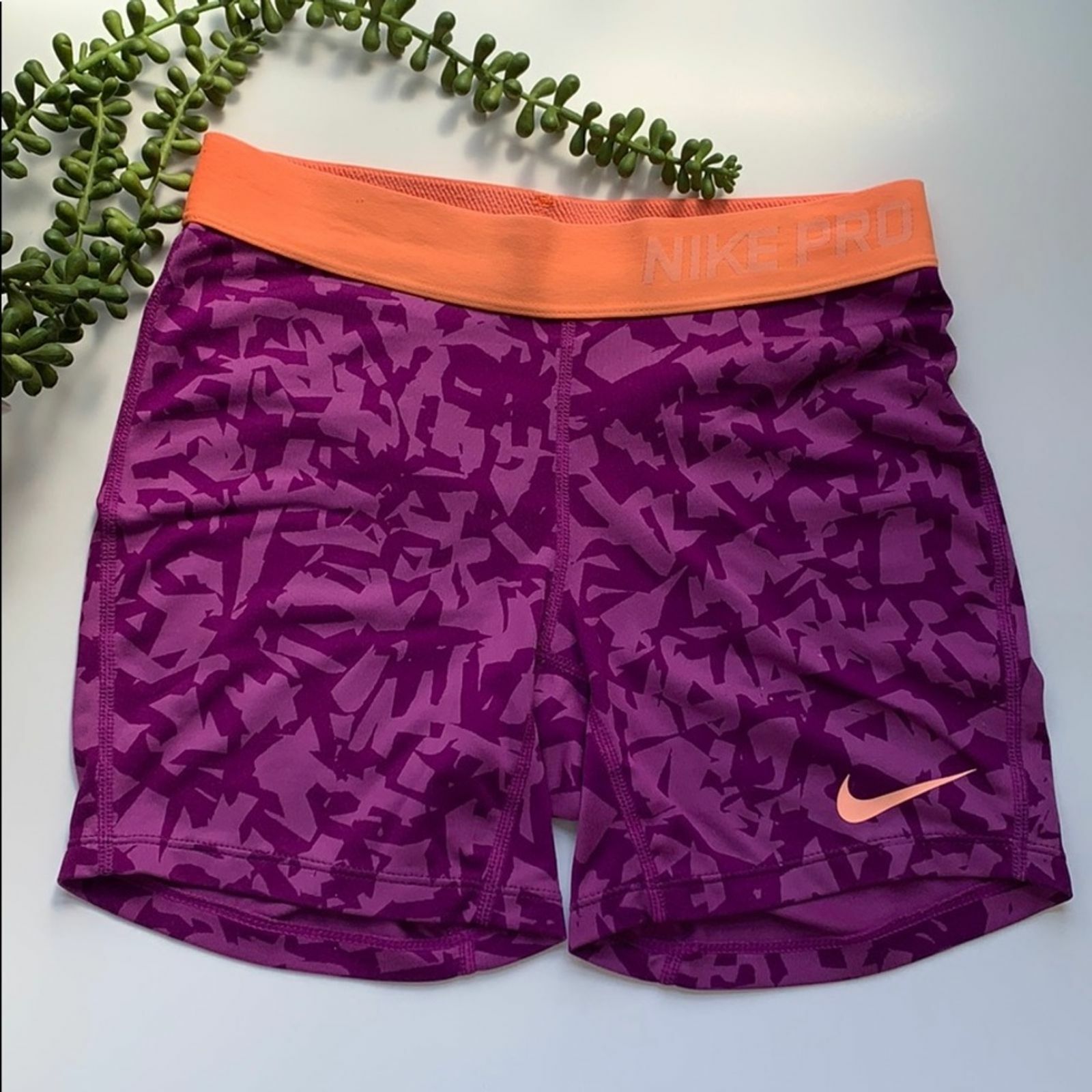 purple nike pros