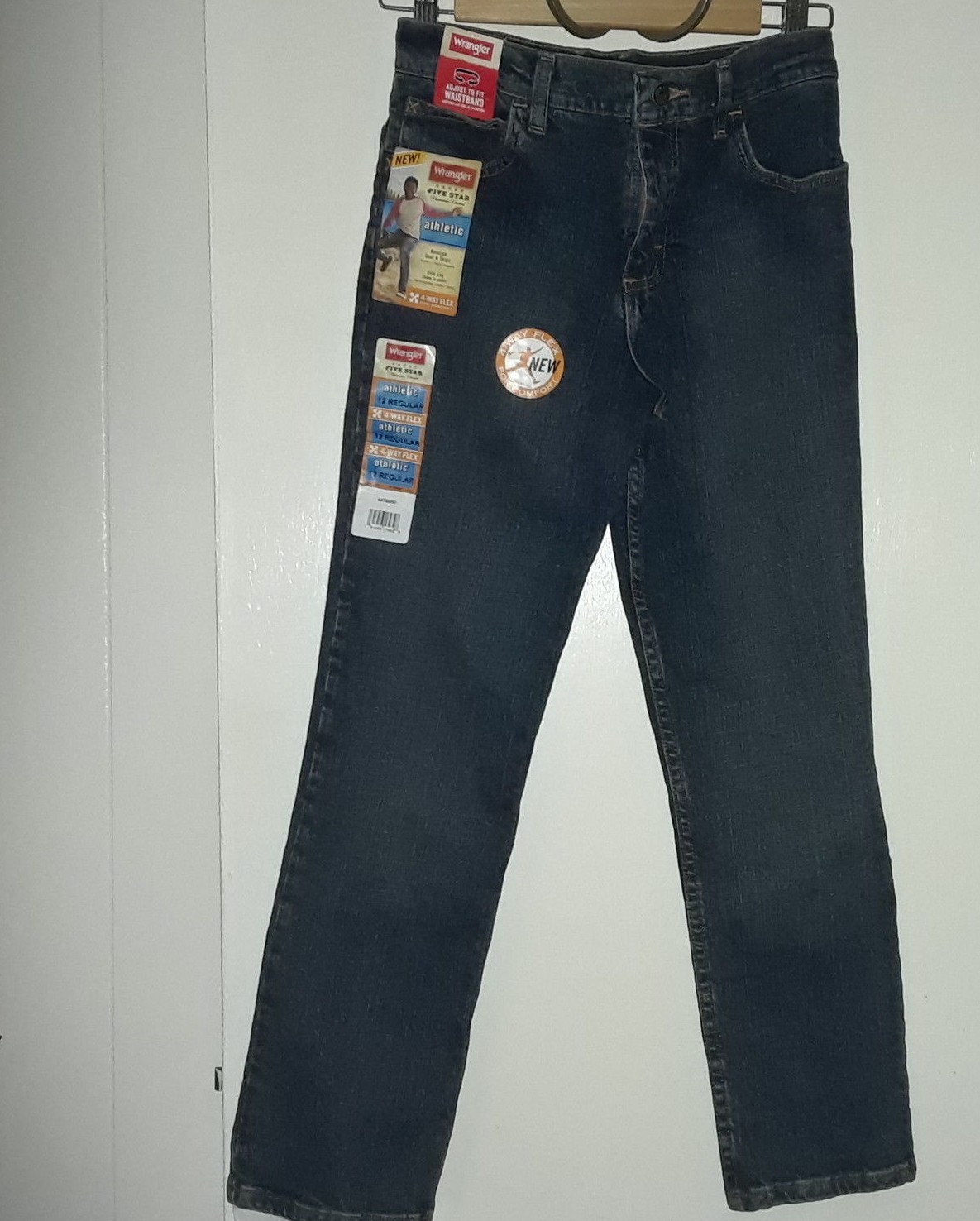 wrangler athletic denim