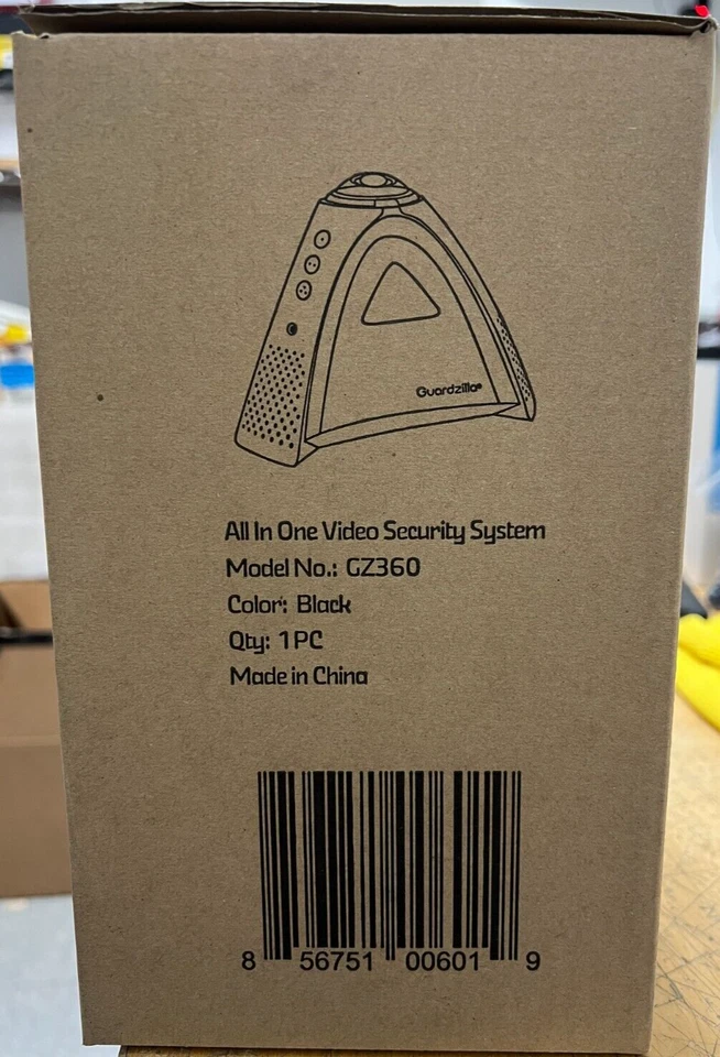 Guardzilla GZ360 360 Wireless Wifi HD Live Video Security Camera - Image 3 of 3