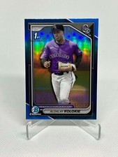 Aldalay Kolokie 2024 Bowman Chrome 1st Blue Refractor Rookie /150 #BCP-173