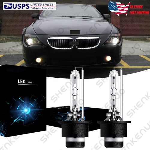 For BMW 650i 2006-2007 D2S Xenon White HID Headlight Replacement Bulbs ...