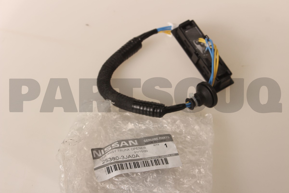 253803JA0A Genuine Nissan SW ASSY TRUNK OPENER 25380-3JA0A