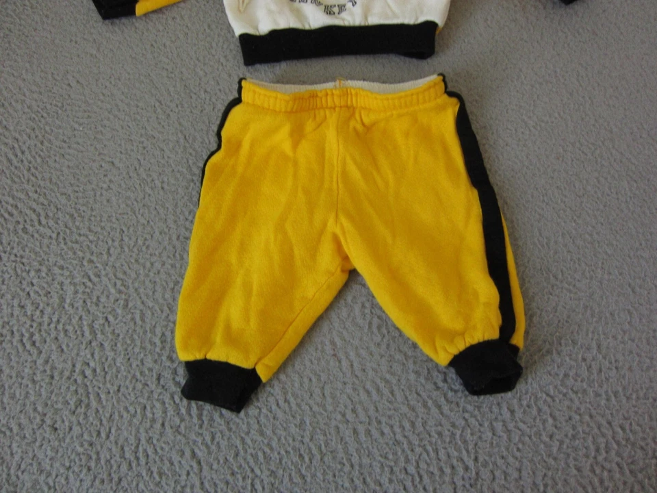 Conjunto de Pantalones de Sudadera con Capucha Iowa Hawkeyes De Colección Bebé 1/2 6 MOS Hecho en EE. UU. Fútbol Foto 4 de 4