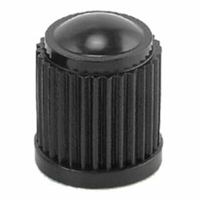 8X BLACK Plastic Tire Valves Air Dust Cover Stem Caps for Wheel Car SUV Bike