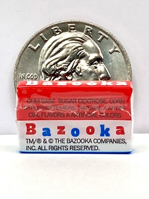 New RETRO RARE BAZOOKA BUBBLEGUM Zuru 5 Surprise Retro Mini
