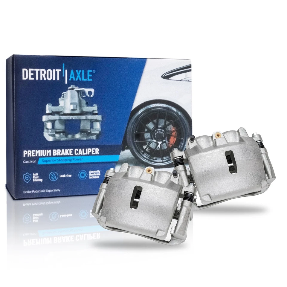 Pinzas de freno de rotores delanteros 4x4 6 tacos para Ford F-150 Lincoln Mark LT 05-08 Foto 4 de 4