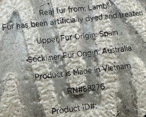 Ugg Bailey Bow Spanish Lamb Fur & Australian Liner F270 SAMPLE OOP *VERY RARE* - Picture 12 of 13