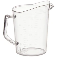 Measuring Cup Polycarbonate with Raise Graduation Marking Measuring Tool 1 Quart