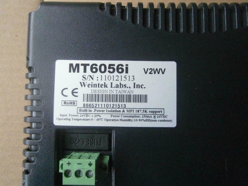 Expedited delivery Weintek panel MT6056I Refurbished - Picture 3 of 3