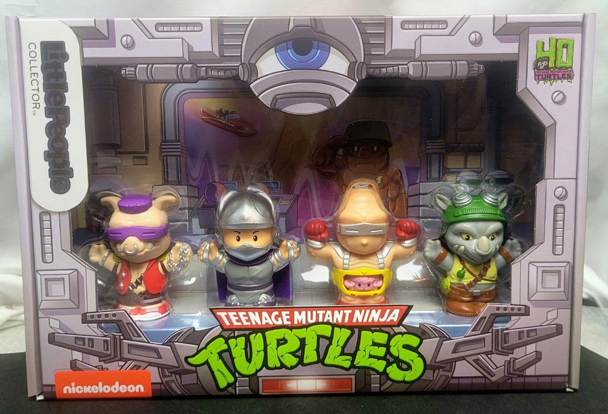 2024 TMNT VILLAINS 40th Anniversary Special Edition Set Little