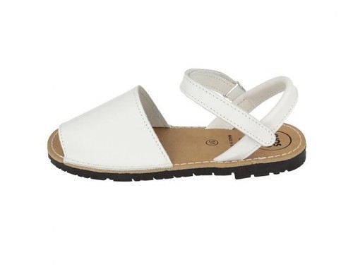 GIOSEPPO ELNE 62991 SANDALO BAMBINA PELLE BIANCO|Shoe Center
