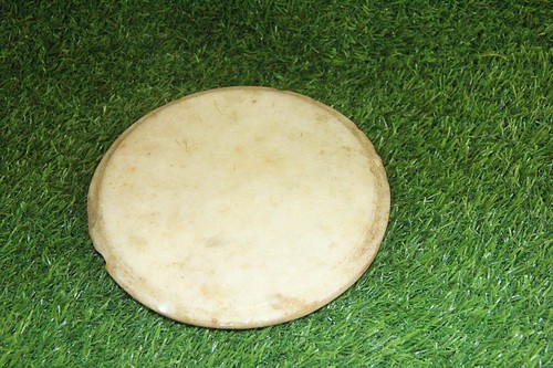 Rare Vintage Marble Round Chapati Bread Making Rolling Board- Floral Carving N1 - Picture 23 of 24