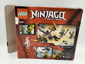 LEGO 70599 Ninjago Skybound Cole's Dragon Retired Set 2016 Spinjitzu Complete