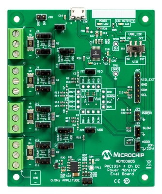 EVAL BOARD, 4 CHANNEL DC POWER MONITOR, Special Application Development Kits