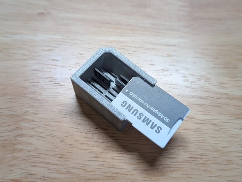 Boîtier de rangement pour porte-carte micro SD organisateur contient 10 x cartes avec adaptateur couvercle - Photo 9/17