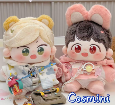 The Untamed Wang Yibo Xiao Zhan 20cm Plush Doll Stuffed Cute Toy