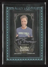 2024 Topps Allen & Ginter X #MA-TJT TJ Therrien Mini Framed Auto Black /25