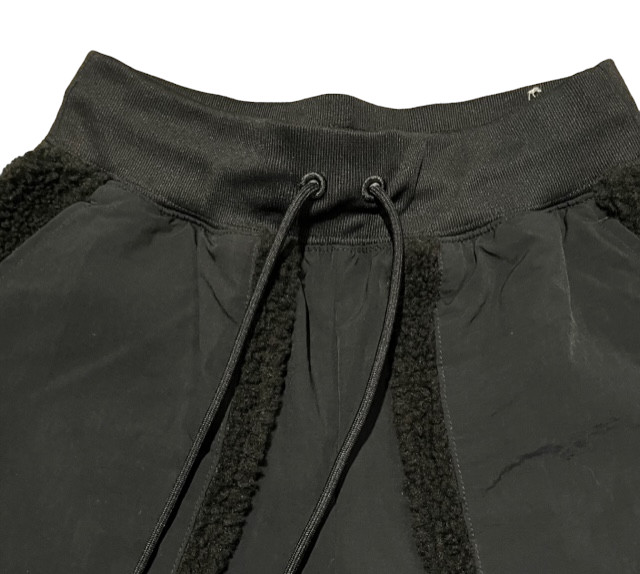 Nike NWOT Women's Sportswear Essential Woven Black Fleece Jogger High Rise Pants image 5