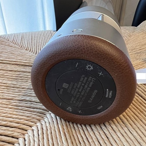 SONY LSPX-S1 Glass Sound Speaker Silver Very Good - Picture 4 of 4