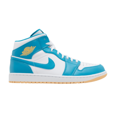 靴 AIR JORDAN 1 MID AQUATONE CELESTIAL GOLD Nike Air Jordan 1 Mid Shoes 