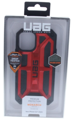 Urban Armor Gear UAG Case for iPhone 12 Mini Red Crimson NEW Urban Armor Gear UAG Case for iPhone 12 Mini Red Crimson NEW