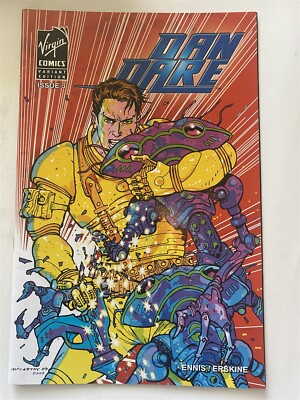 Dan Dare #3 Garth Ennis Brendan McCarthy Variante Erstdruck Virgin Comics 2007 fast neuwertig