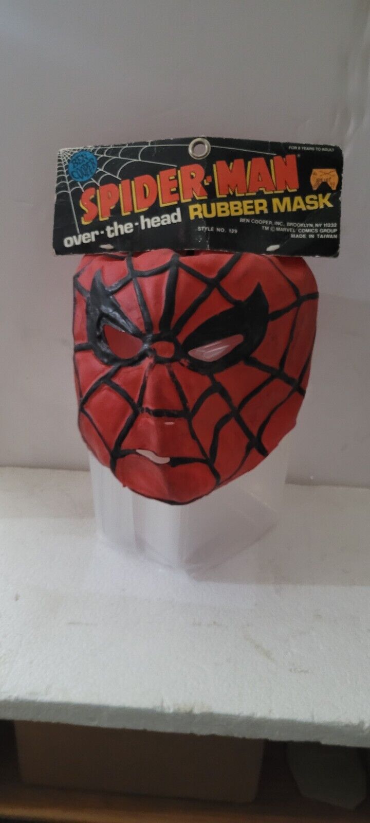 Ben Cooper Spider-Man Rubber Mask- 5 Awesome Things on eBay this week