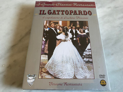 DVD ''IL GATTOPARDO'' SEALED VISCONTI ED. RESTAURIERT + BROSCHÜRE MEDUDSA ITALIEN