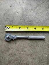 THORSEN 77M - 1/4" Drive Chrome RATCHETING Wrench Vintage USA