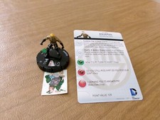  HeroClix DC WAR OF LIGHT Aquaman 034 with card 