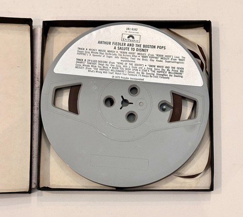 Arthur Fiedler Boston Pops Salute to Disney Reel-to-Reel Tape – Polydor 1R1 6162 - Imagen 3 de 4