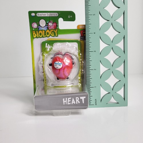 Nuevo juego de cartas Basher Science Biology Heart Series 1 batalla ciencia hechos Mattel - Imagen 10 de 12