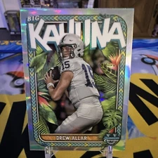 2023 Bowman Chrome U Football Big Kahuna Drew Allar 