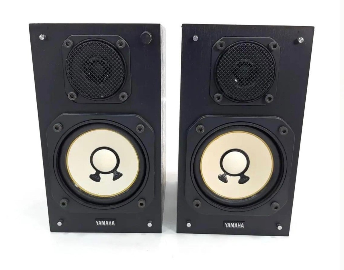Tested YAMAHA NS-10MM Black Mini Matching Pair Studio