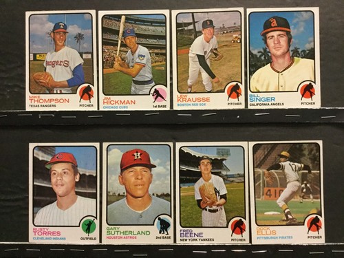 1973 Topps Baseball High Numbers 81 Different (Of 132) Average EX Sku28 - Picture 6 of 13