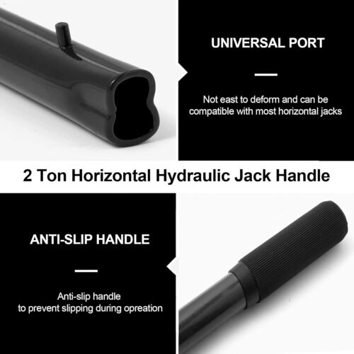 Horizontal Hydraulic Jack Handle 2 Ton with Rubber Gloves - Picture 3 of 11