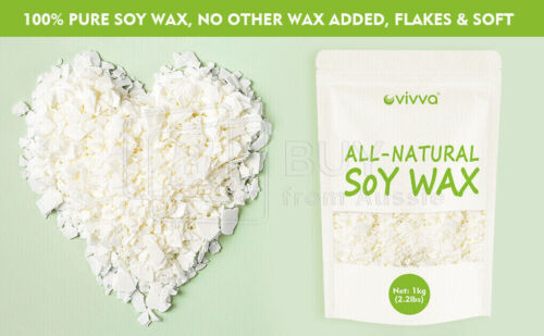 Bulk 100% Pure Soy Wax Natural Kosher Candle Making Supplies Crafts Cruelty Free - Picture 3 of 23