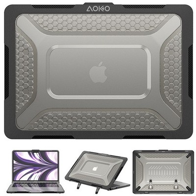 2-Piece Honeycomb Hard Shell Case for MacBook Pro 13, Air 13, Air 13.6
