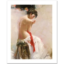 Pino (1939-2010), "Purity" Limited Edition on Canvas, Numbered and Hand Signed w