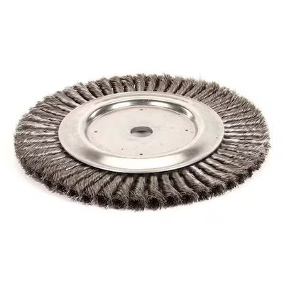 Weiler 90862 Twist Wire Wheel Wire Brush, Arbor, 10''