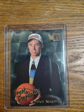 1996-97 Fleer Metal Fresh Foundation Steve Nash Rookie Card . rookie card picture
